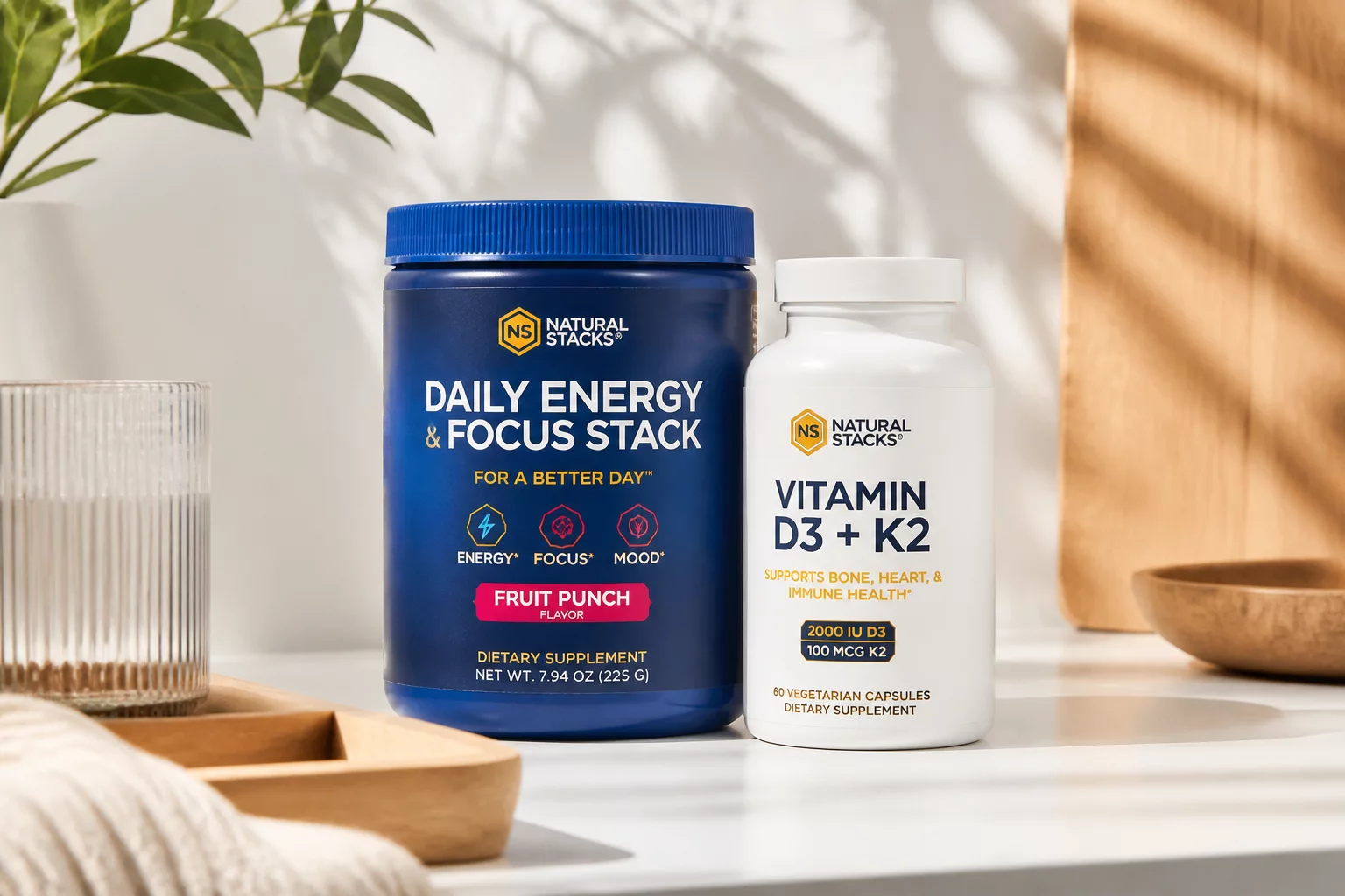 Daily Energy and Focus Stack